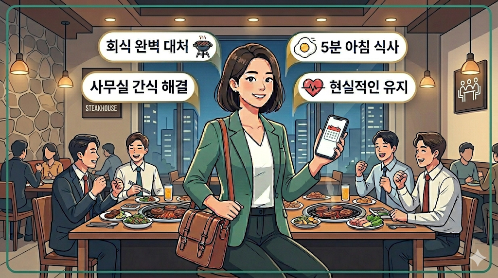 직장인 카니보어 식단 회식 대처법